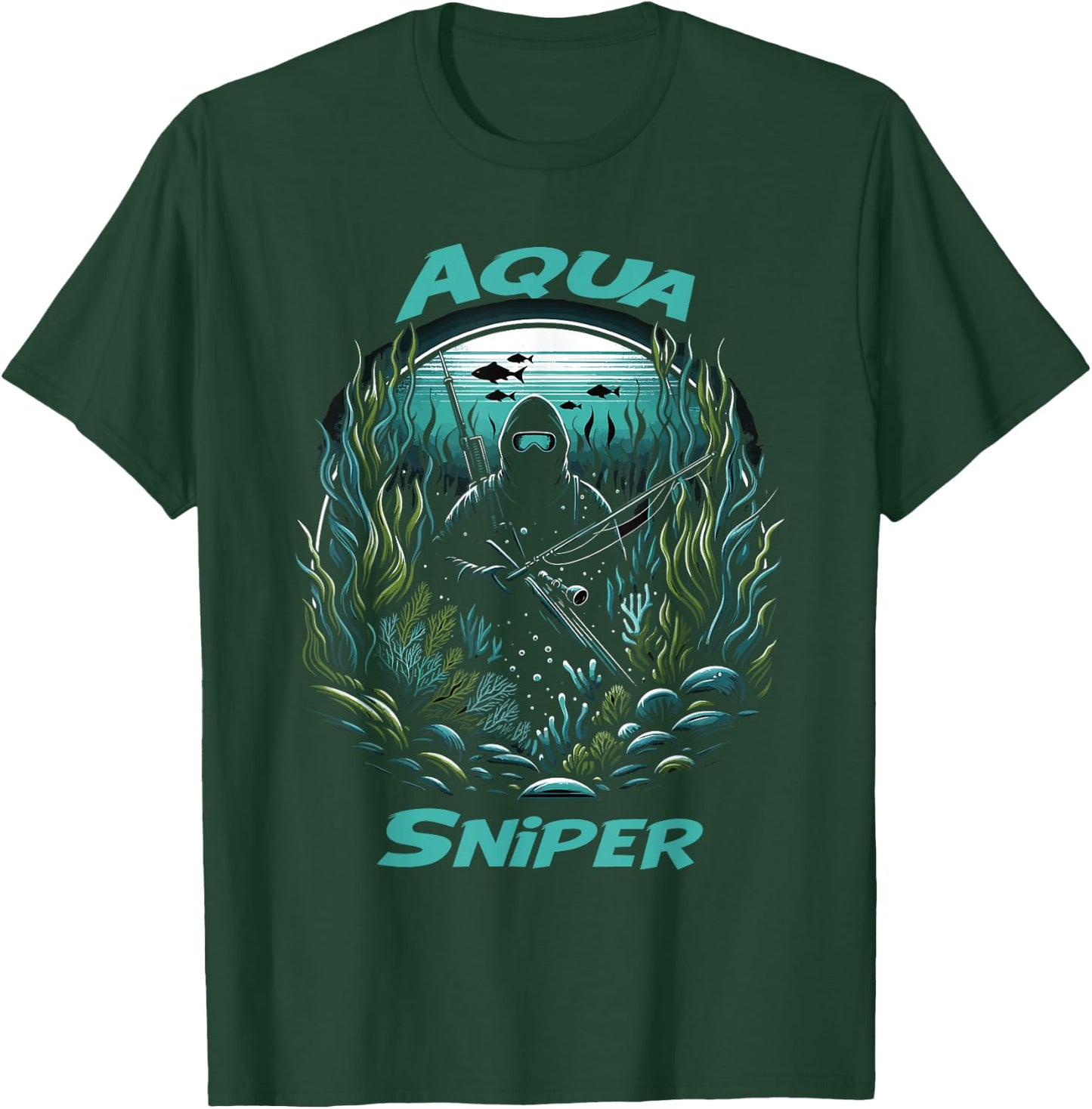 Spearfishing T-Shirt - T-Shirt | Forest