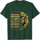 The Comeback Is Always Greater Than The Setback Lion Zoo T-Shirt - T-Shirt | Forest
