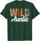 Wild Auntie Zoo Born Two be Wild B-day Safari Jungle Animal T-Shirt - T-Shirt | Forest