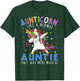 Aunticorn Like A Normal Aunt Only Way More Magical T-Shirt - T-Shirt | Forest
