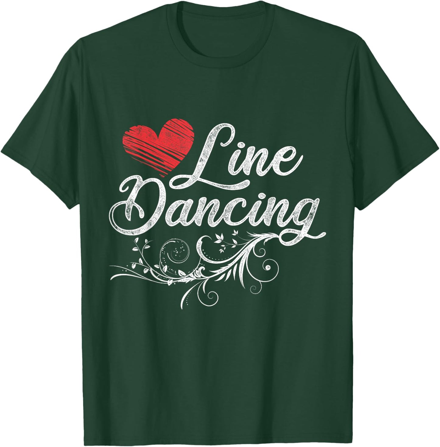 Line Dancing Line Dance T-Shirt - T-Shirt | Forest