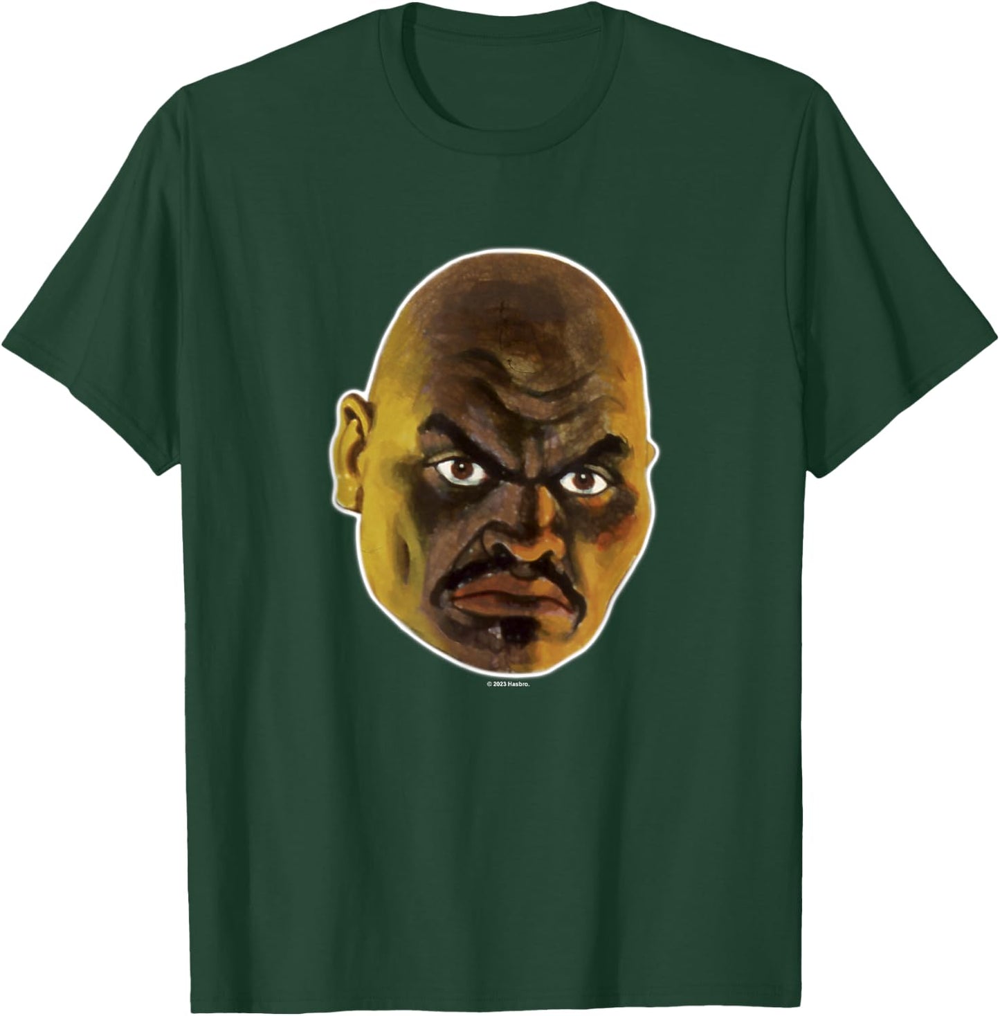 G.I. Joe Classic Roadblock Big Face Retro Portrait T-Shirt - T-Shirt | Forest