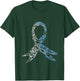 Type 1 Diabetes Ribbon Juvenile Diabetes Awareness Support T-Shirt - T-Shirt | Forest