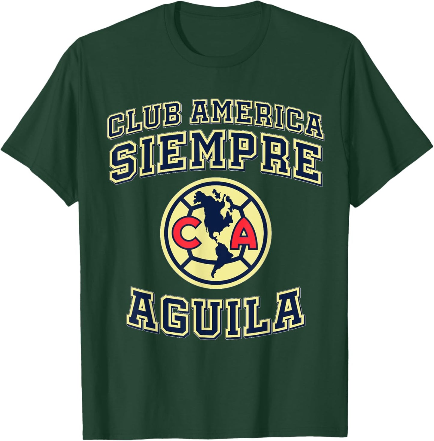 Club America - Score Big with Our Exclusive Collection T-Shirt - T-Shirt | Forest