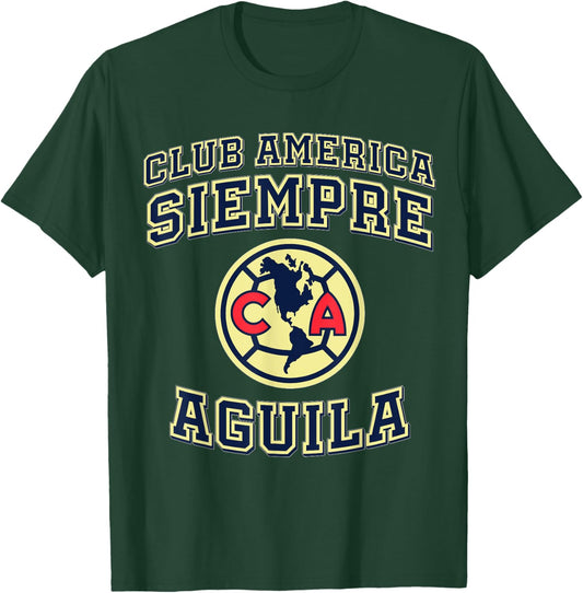 Club America - Score Big with Our Exclusive Collection T-Shirt - T-Shirt | Forest