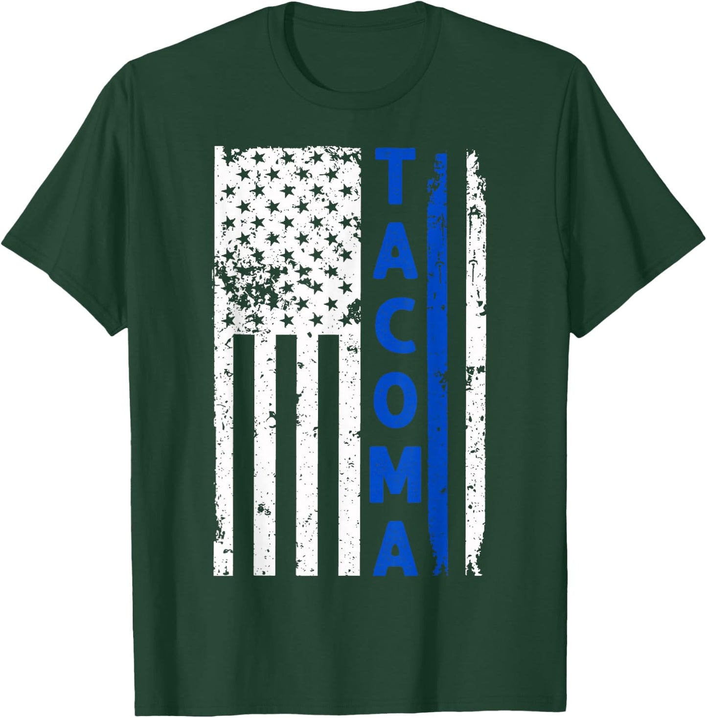 Tacoma Police T-Shirt - T-Shirt | Forest