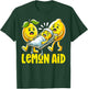 Lemon Aid Funny Lemonade Pun Summer Fruit Lemon Juice Lover T-Shirt - T-Shirt | Forest