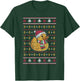 Cute Rubber Duckie Duck Christmas Santa Clause T-Shirt - T-Shirt | Forest