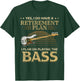Yes I Do Have A Retirement Plan I Plan On Playing The Bass T-Shirt - T-Shirt | Forest