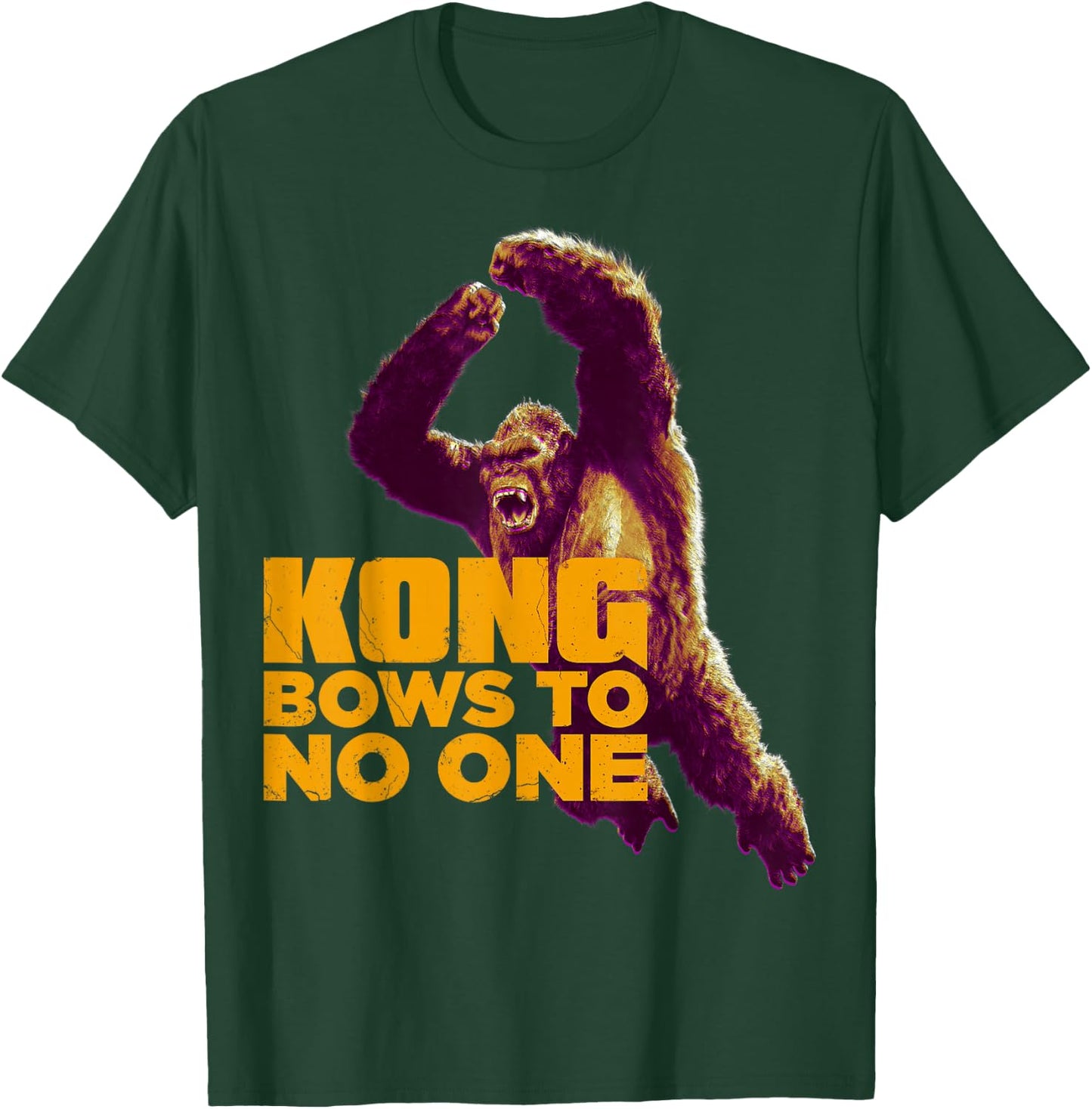 Godzilla vs Kong - Kong Bows To No One T-Shirt - T-Shirt | Forest