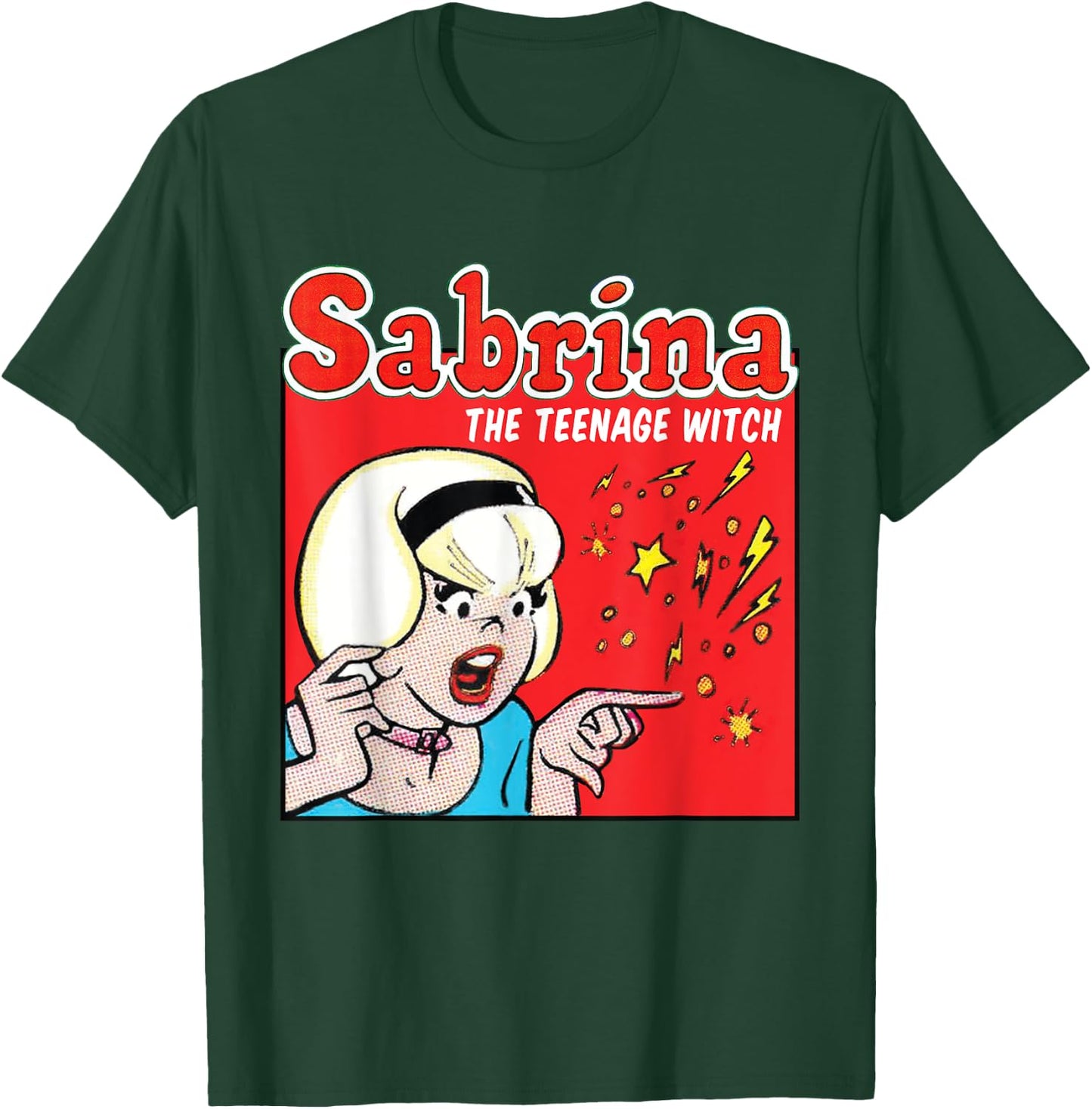 Sabrina The Teenage Witch Retro T-Shirt - T-Shirt | Forest