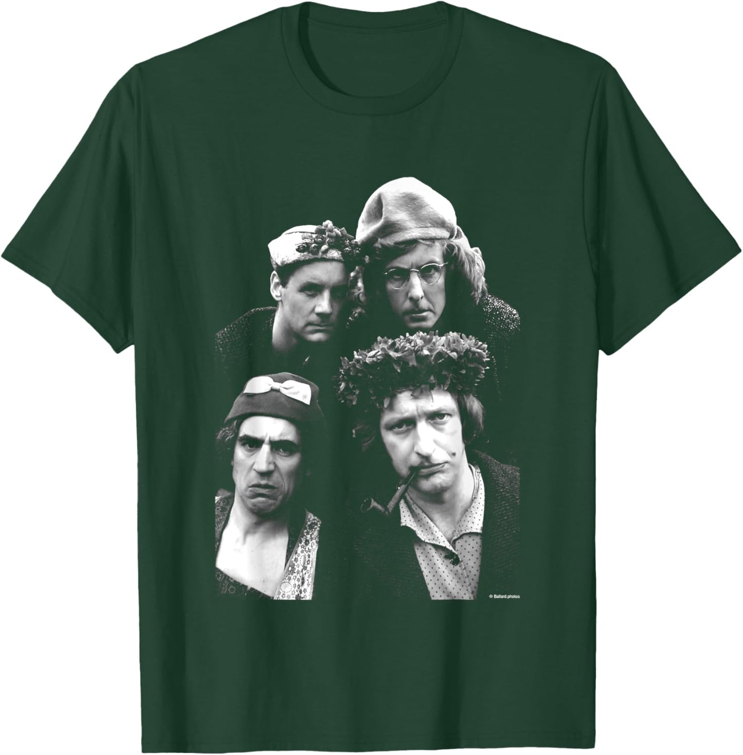 Monty Python Group Shot 1974 By Allan Ballard T-Shirt - T-Shirt | Forest