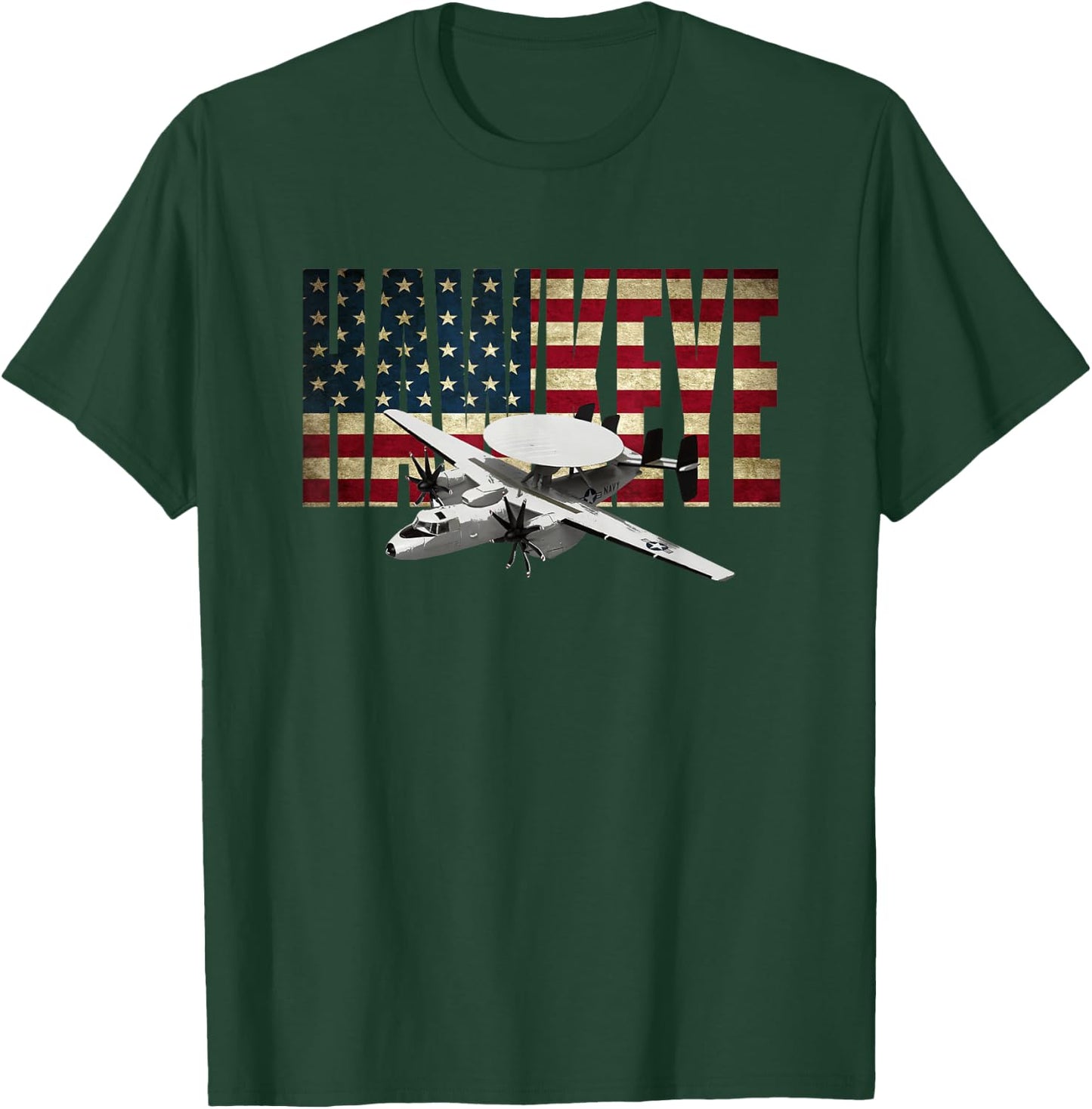E-2 Hawkeye T-Shirt - T-Shirt | Forest