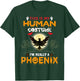 This Is My Human Costume I'm Really A Phoenix Bird Halloween T-Shirt - T-Shirt | Forest