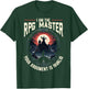RPG Master D20 Gaming Tabletop Games Funny RPG Gamer T-Shirt - T-Shirt | Forest