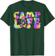 Summer Camp Life Camping Summer Tie Dye Groovy Men Women T-Shirt - T-Shirt | Forest
