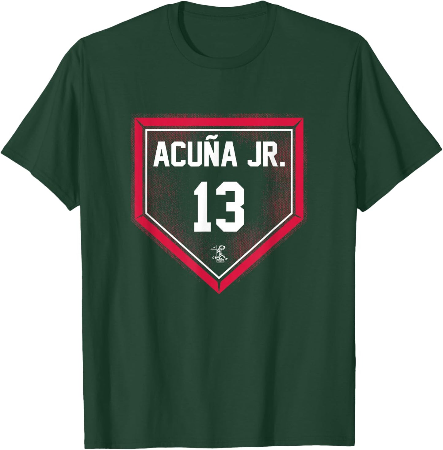 Ronald Acuna Jr Home Plate Gameday T-Shirt - T-Shirt | Forest