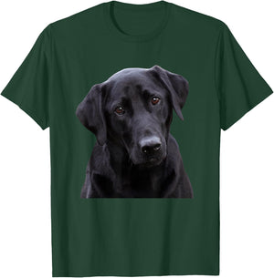 Love Is Labrador Retriever Shirt Black Lab Mom Dad Dog Lover T-Shirt - T-Shirt | Forest