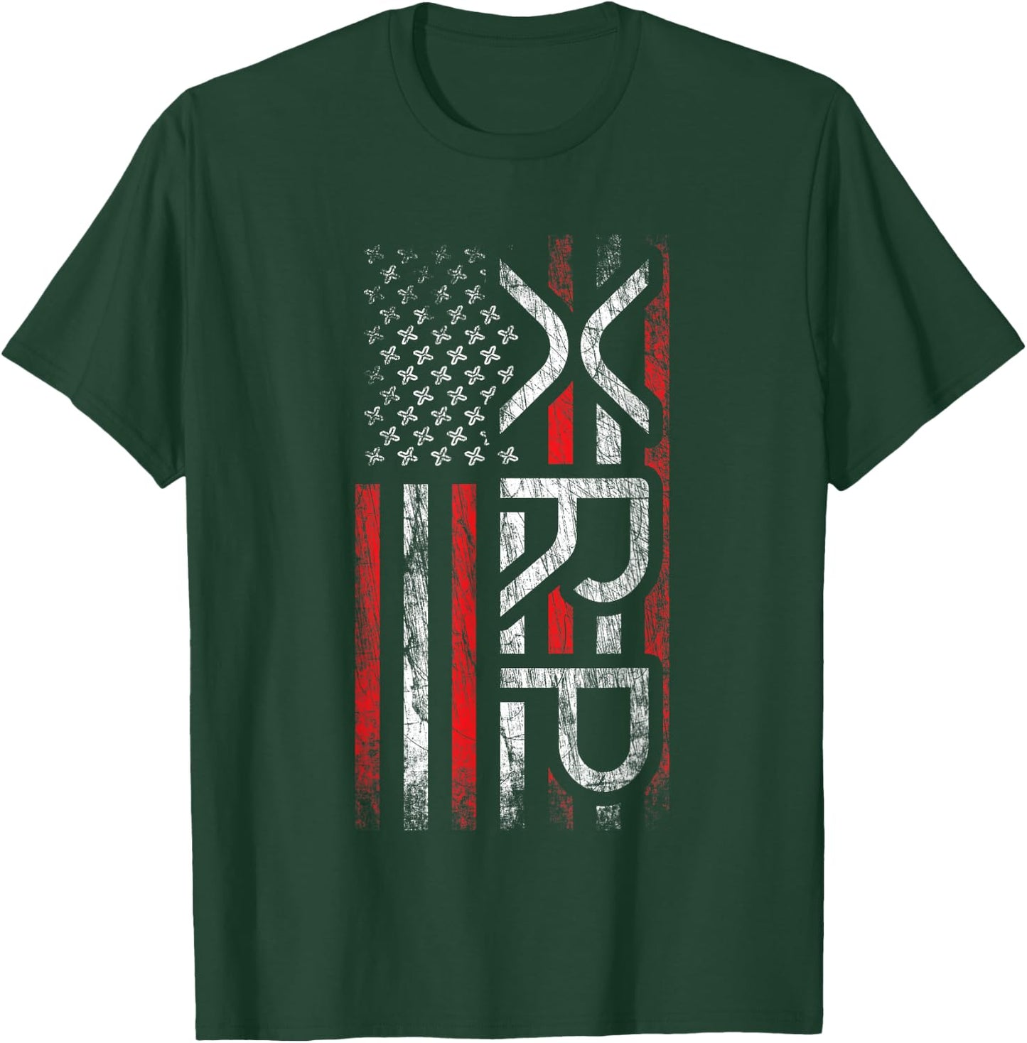 XRP Crypto - XRP Cryptocurrency - American Flag - XRP T-Shirt - T-Shirt | Forest