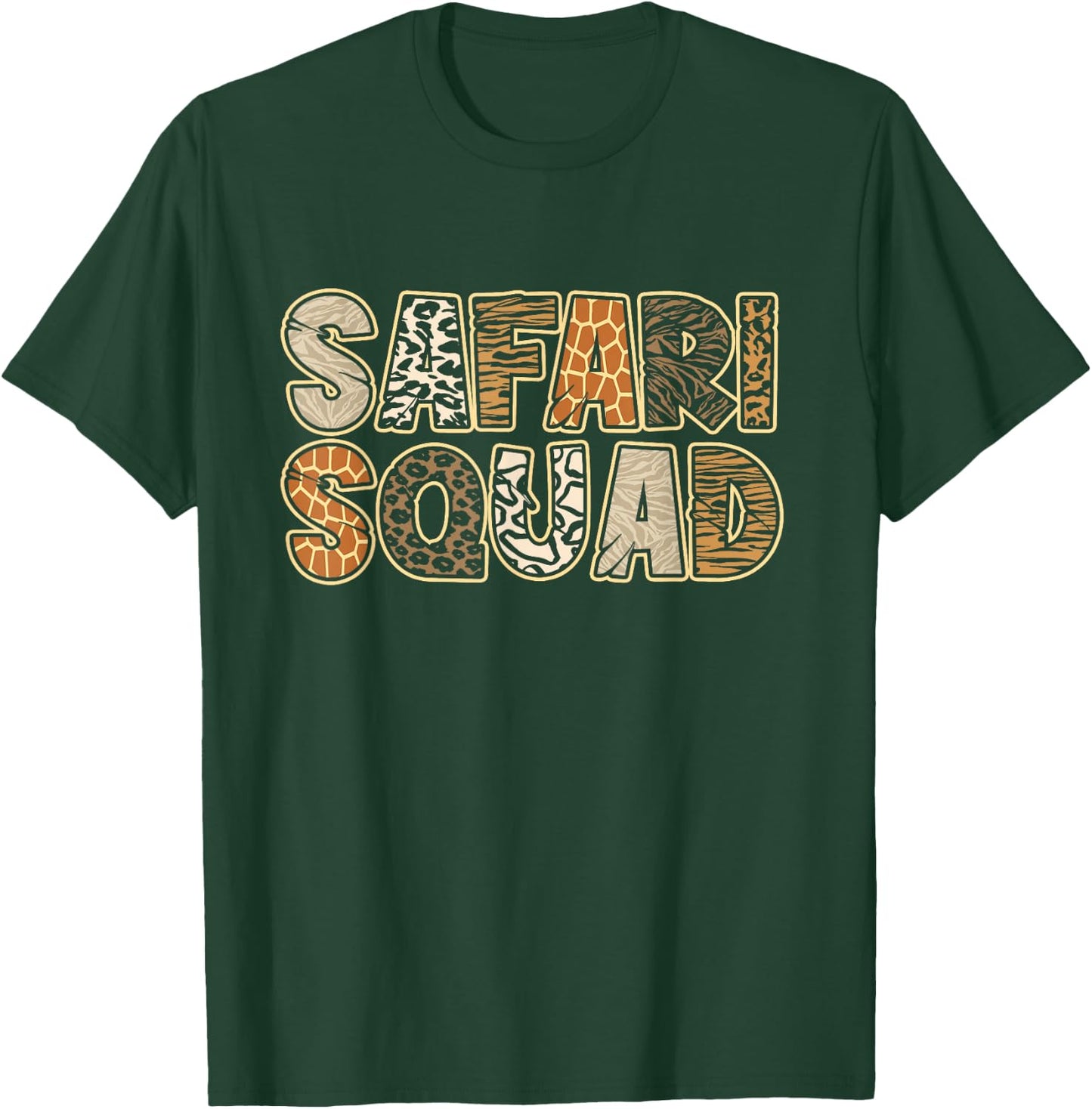 Arfica Safari Zoo - Safari Squad T-Shirt - T-Shirt | Forest