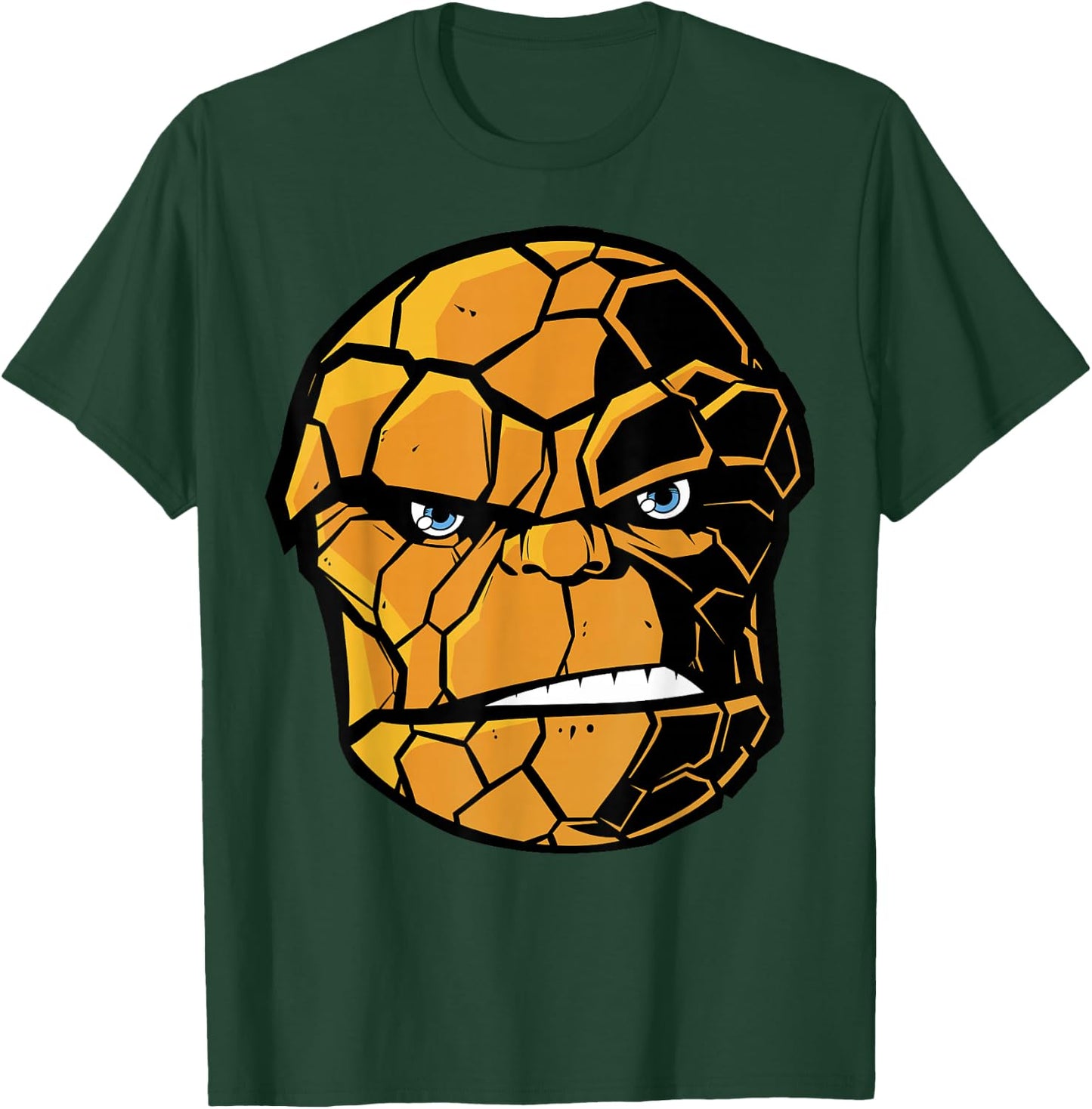 Marvel Fantastic Four The Thing Big Face T-Shirt - T-Shirt | Forest