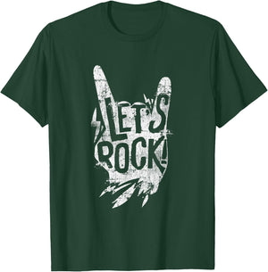 Let's Rock - Music Festival Party T-Shirt - T-Shirt | Forest
