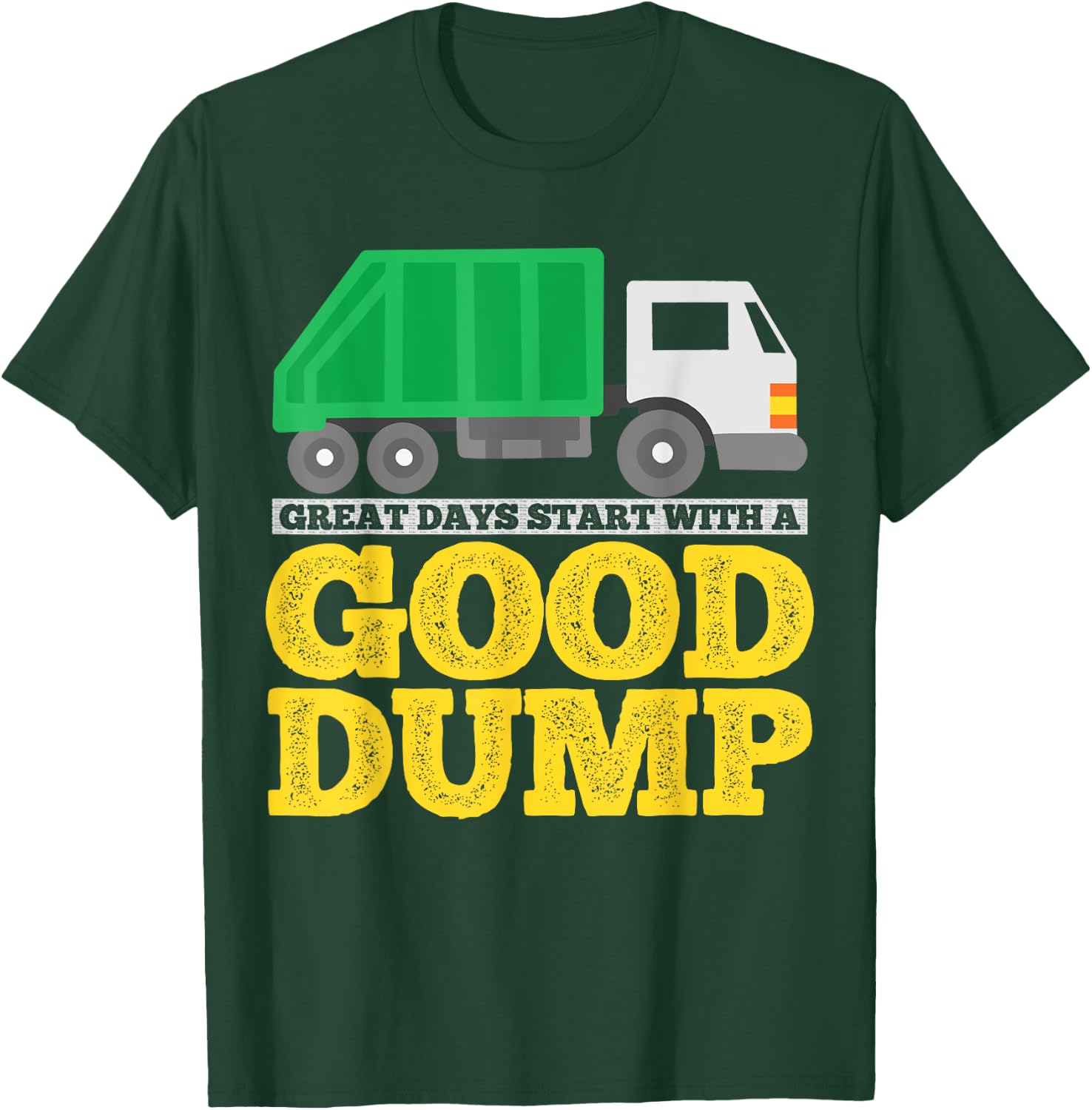 Garbage Truck T-Shirt - T-Shirt | Forest