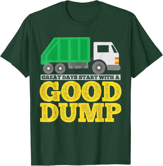 Garbage Truck T-Shirt - T-Shirt | Forest