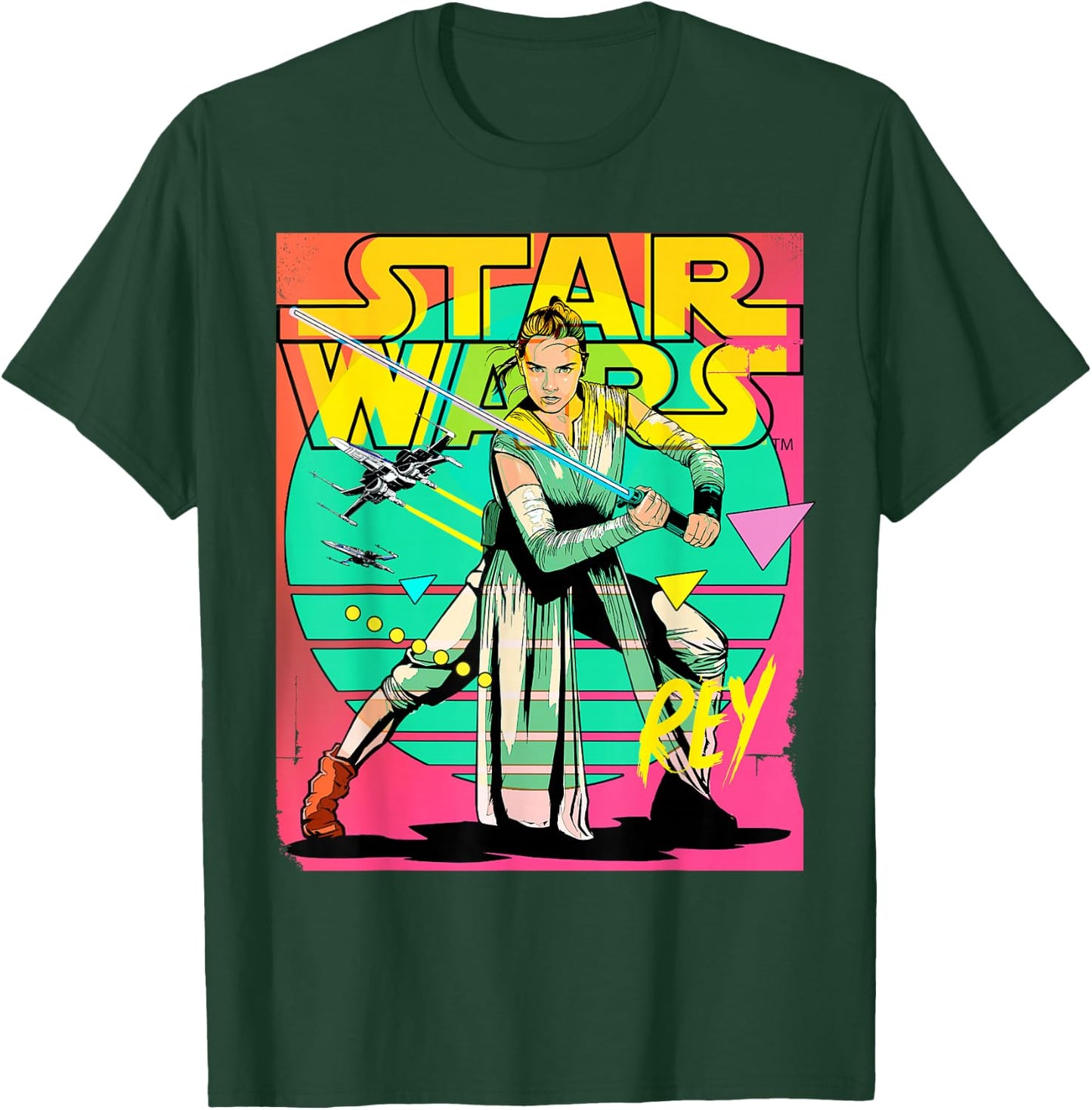 Star Wars Rey 90s T-Shirt - T-Shirt | Forest