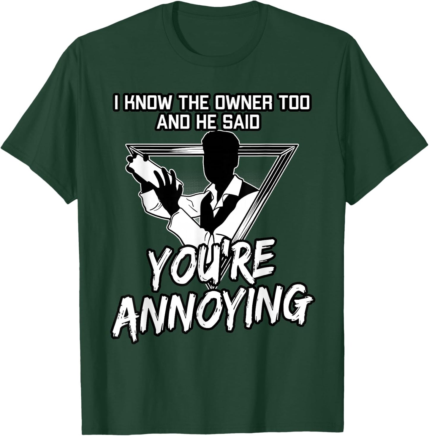 Mixologist I Know The Owner Too T-Shirt - T-Shirt | Forest