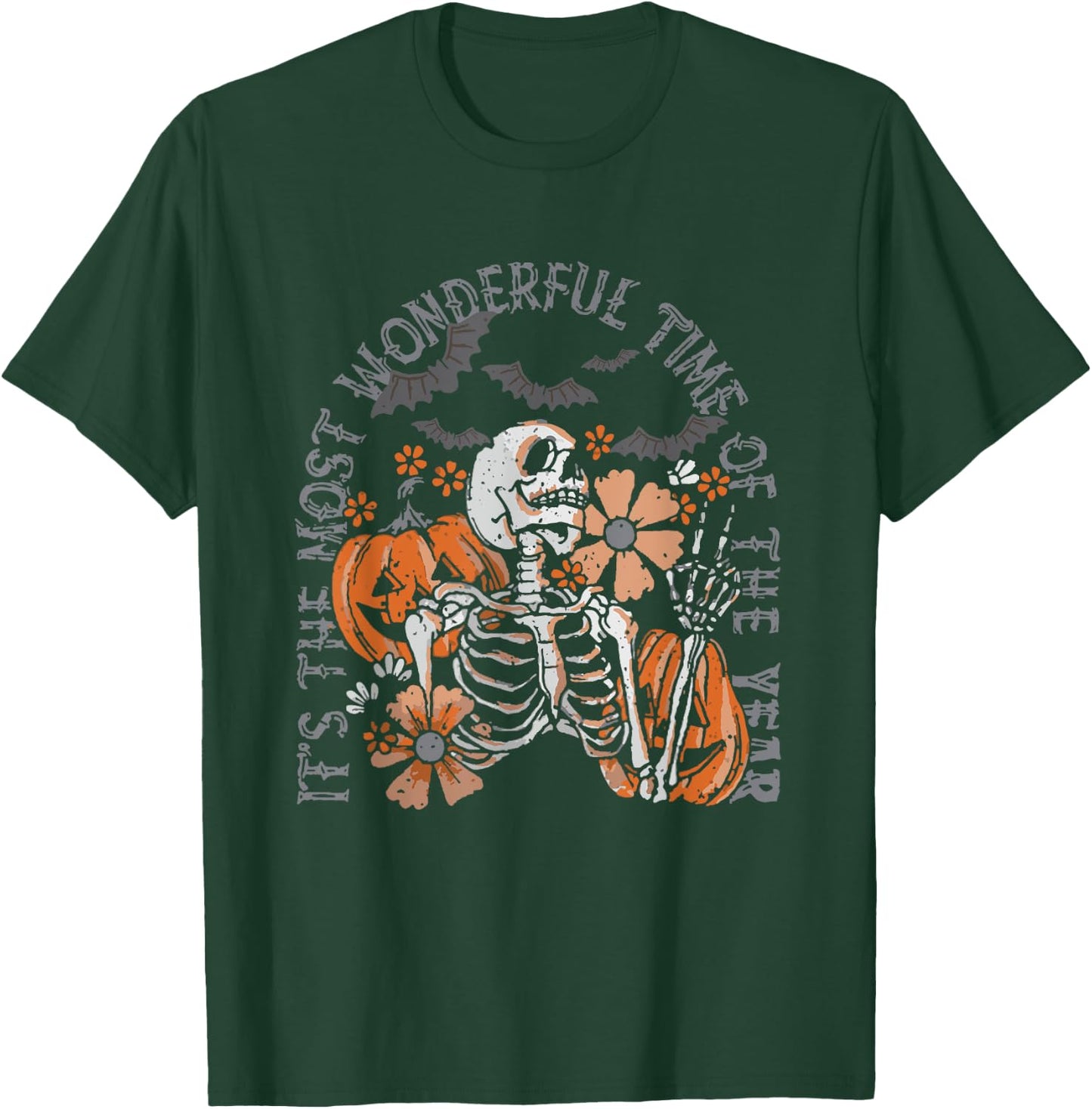 It's The Most Wonderful's Halloween Time Of The Year T-Shirt - T-Shirt | Forest