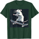 Pretty Skateboarding Rat Costume for Mouse and Rats Lovers T-Shirt - T-Shirt | Forest