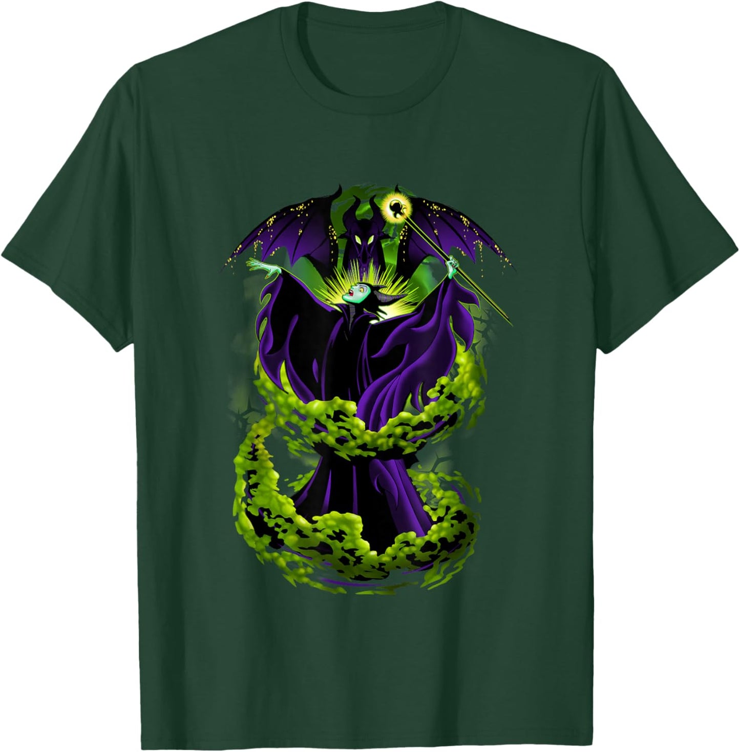 Disney Villains Maleficent Dragon Transformation T-Shirt - T-Shirt | Forest