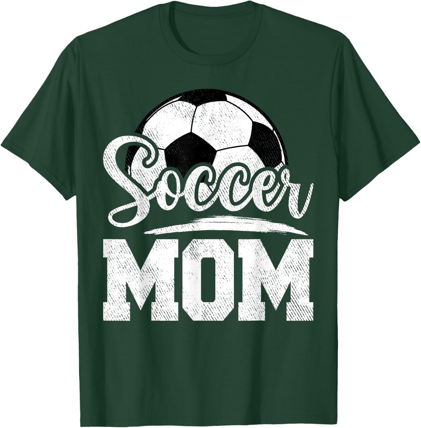 Soccer Mom Soccer Player Game Day Mother's Day T-Shirt - T-Shirt | Forest