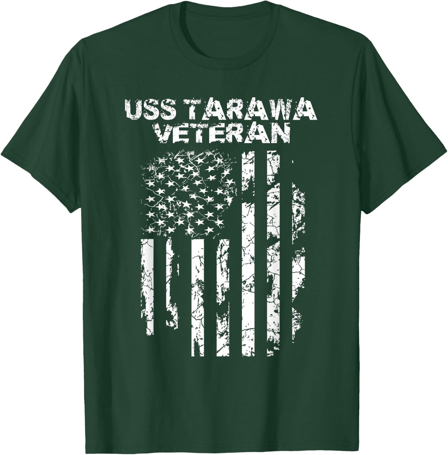 USS Tarawa Veteran T-Shirt - T-Shirt | Forest