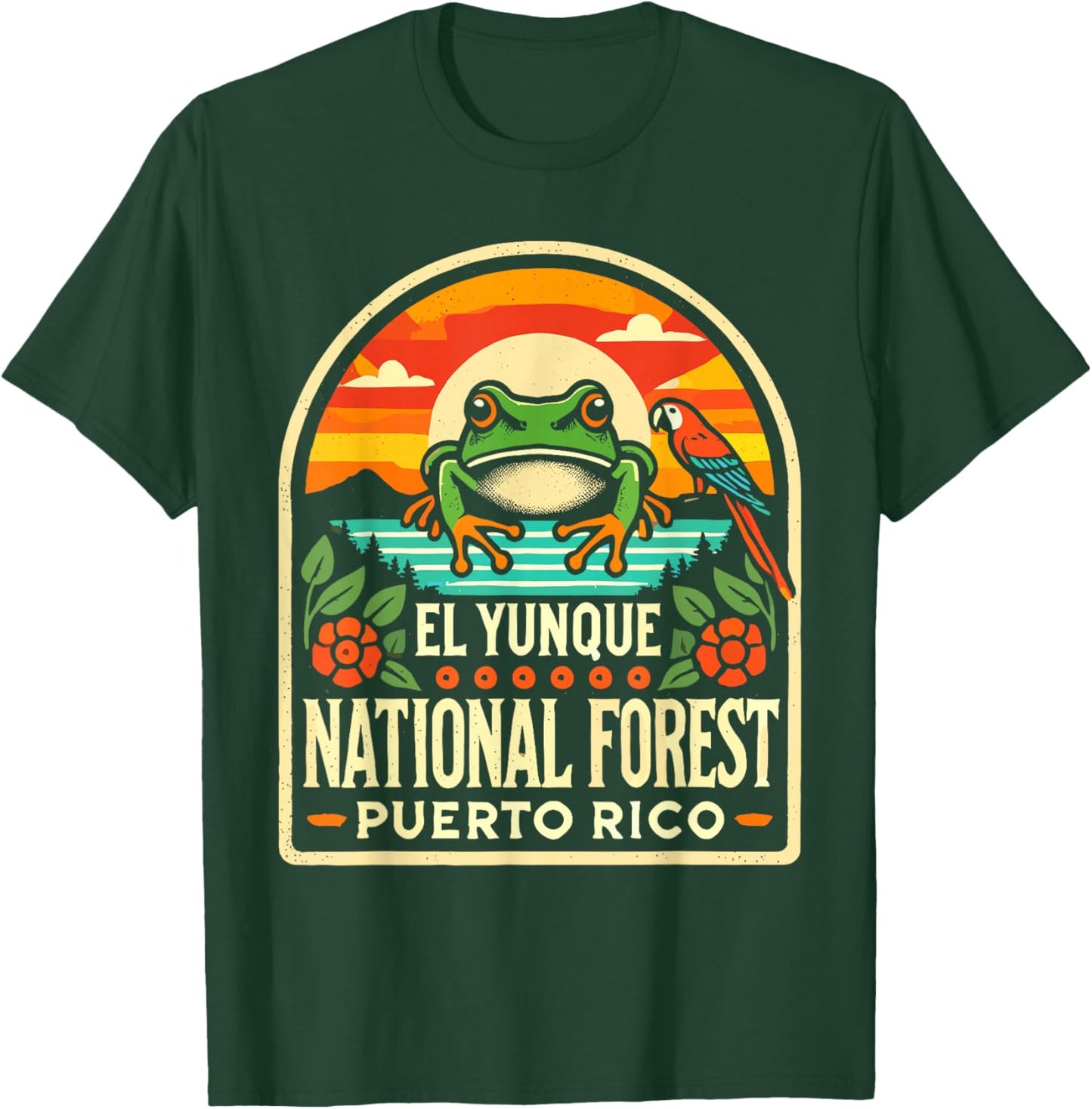 El Yunque National Forest Shirt Wildlife Puerto Rico T-Shirt - T-Shirt | Forest