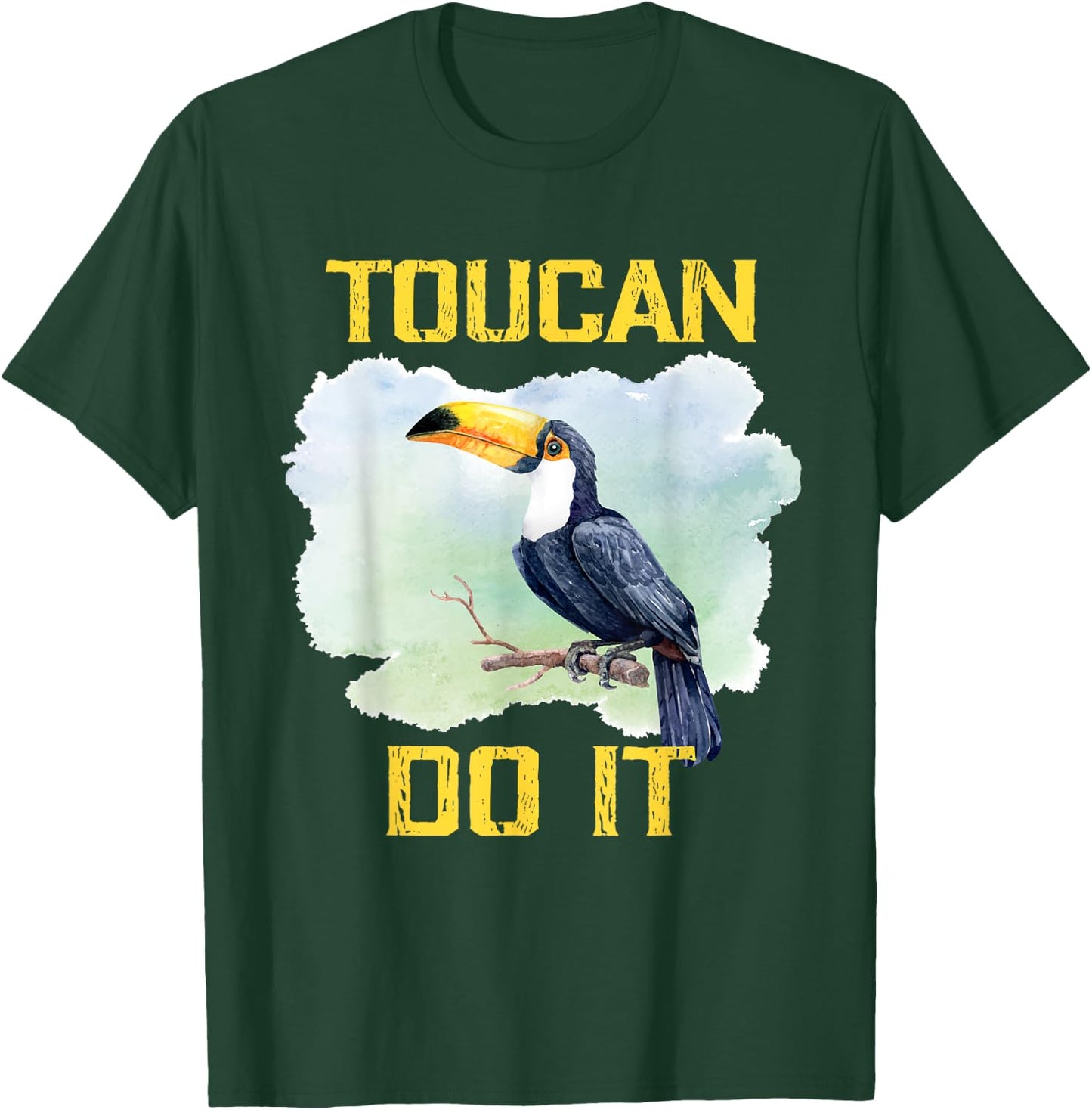 Toucan Do It - Funny Inspiration Quote Gift Zoo Keeper T-Shirt - T-Shirt | Forest