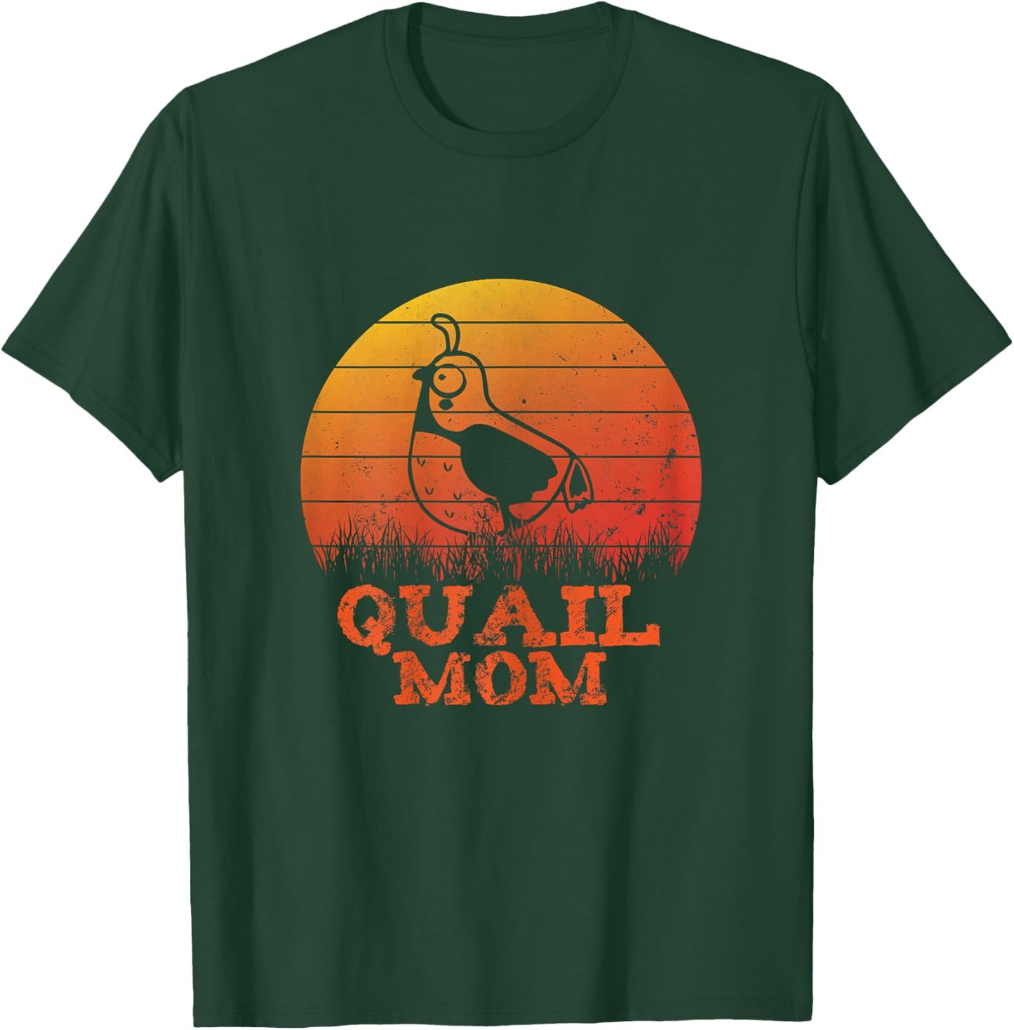 Mothers day Quail Mothern Quail Mom T-Shirt - T-Shirt | Forest