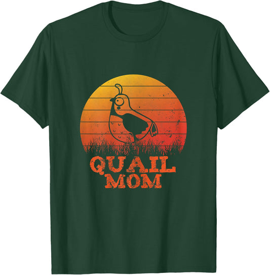 Mothers day Quail Mothern Quail Mom T-Shirt - T-Shirt | Forest