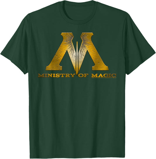 Harry Potter Ministry Of Magic Logo T-Shirt - T-Shirt | Forest