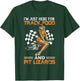 I'm Just Here for Track Food and Pit Lizards Racing Motor T-Shirt - T-Shirt | Forest