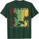 Vintage Retro Summer Vacation Costa Rica Pura Vida Beach Men Women Girls Kids T-Shirt - T-Shirt | Forest