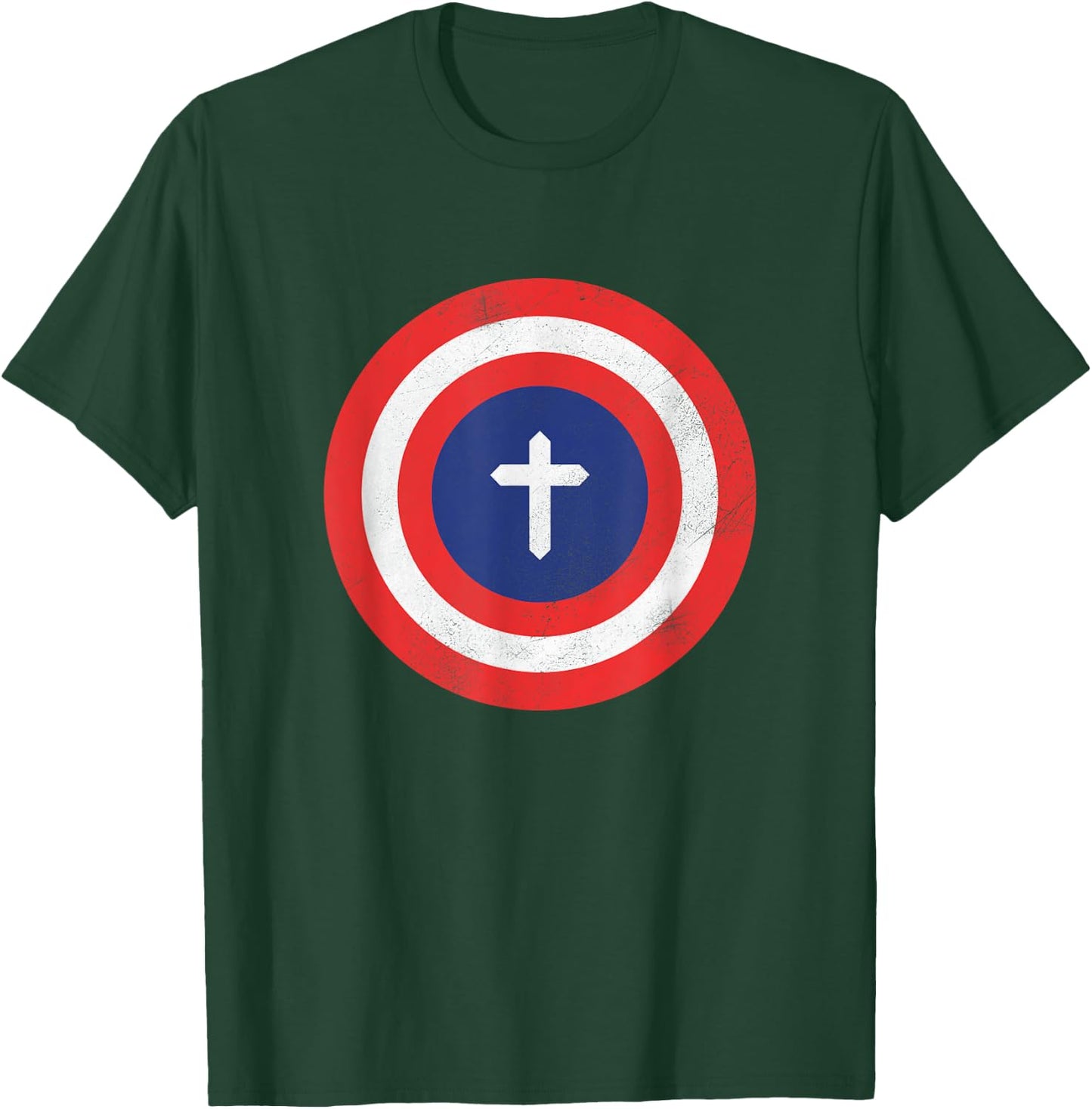 Captain Jesus Christ Cool Christian T-Shirt - T-Shirt | Forest