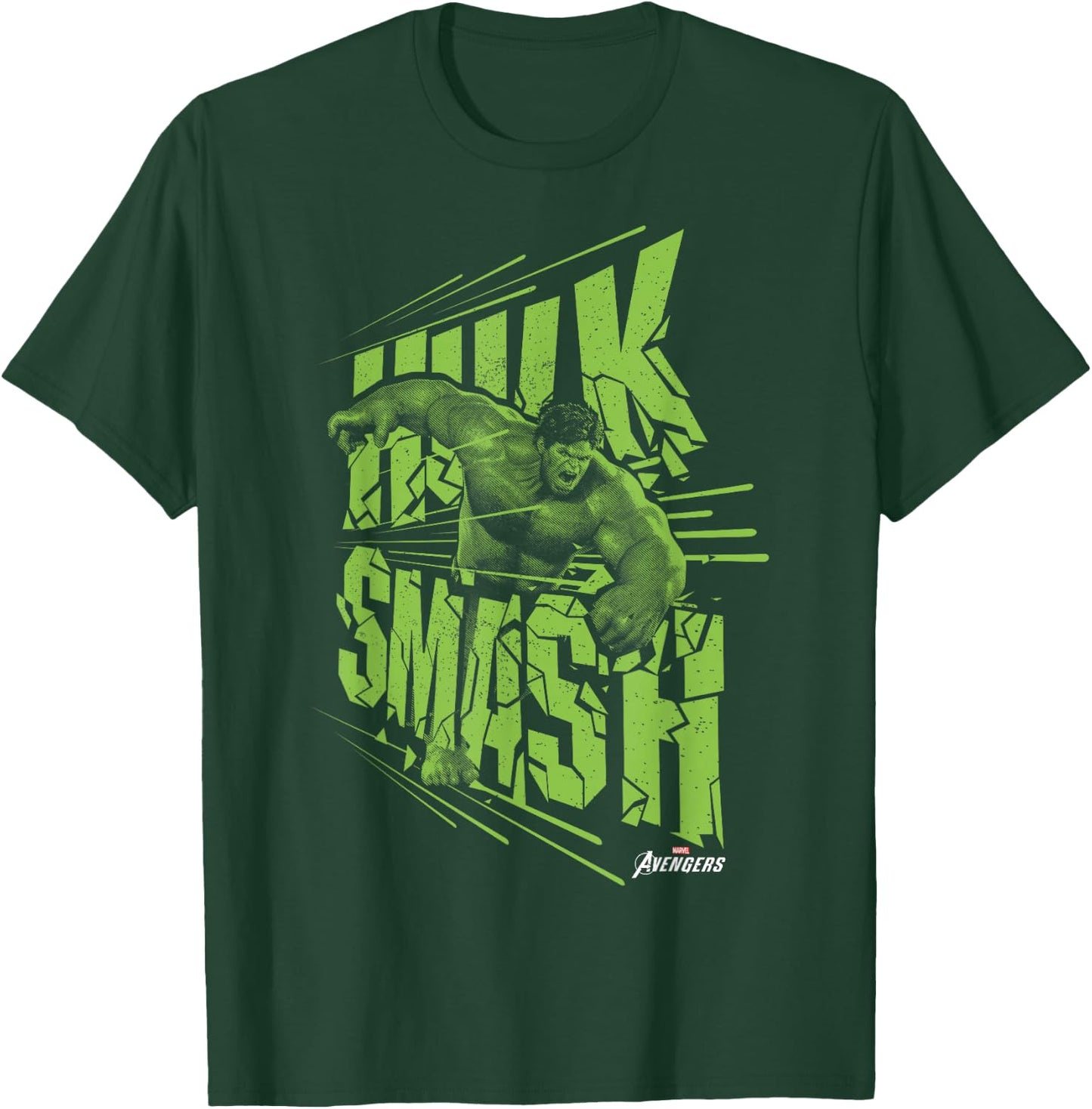 Marvel Avengers Game Hulk Smash Portrait T-Shirt - T-Shirt | Forest