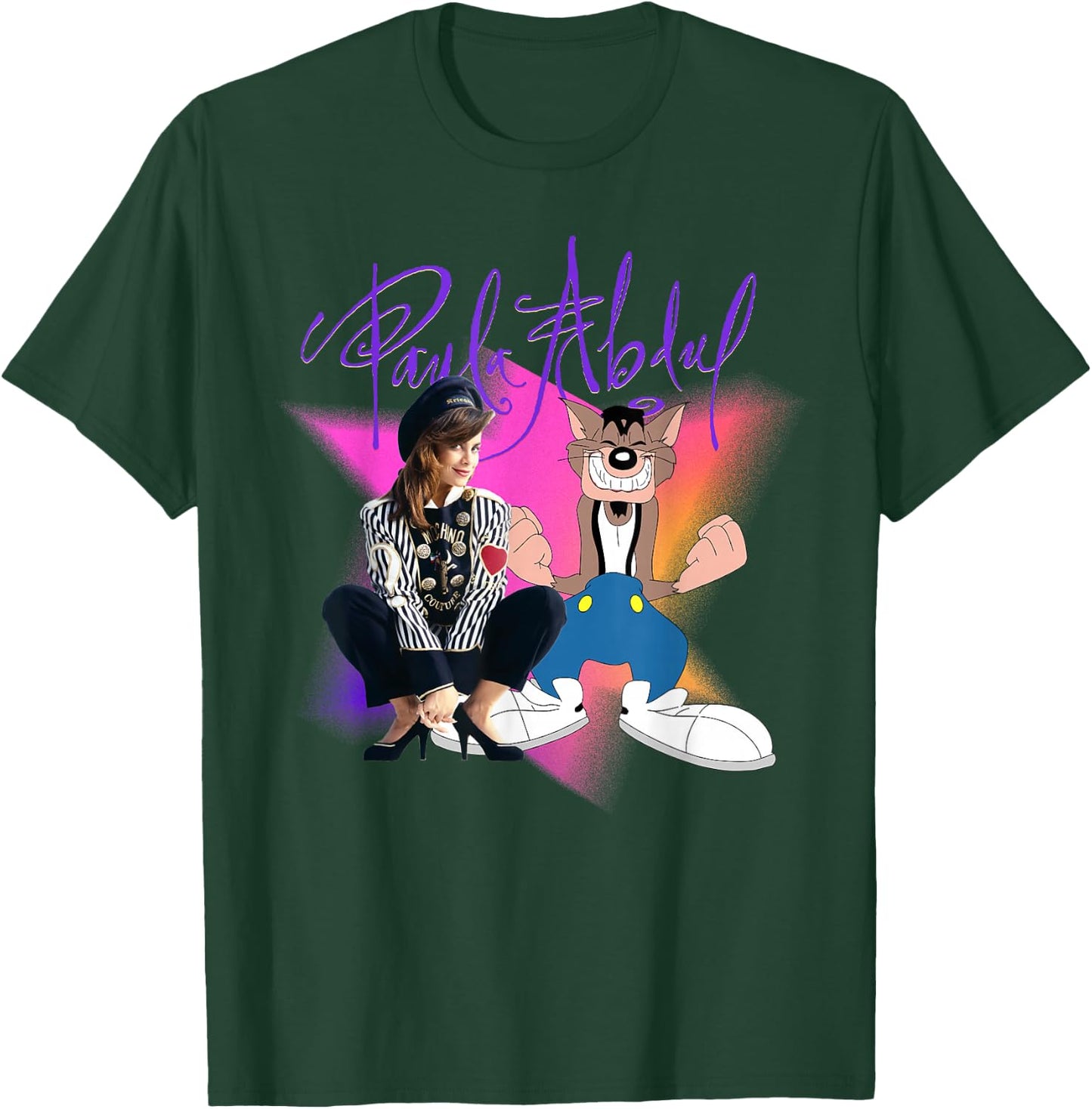 Paula Abdul & The Famous MC Skat Kat T-Shirt - T-Shirt | Forest
