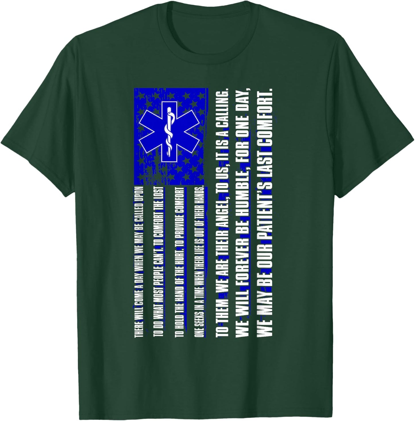 EMT Eid Gift Paramedic and First Responder T-Shirt - T-Shirt | Forest