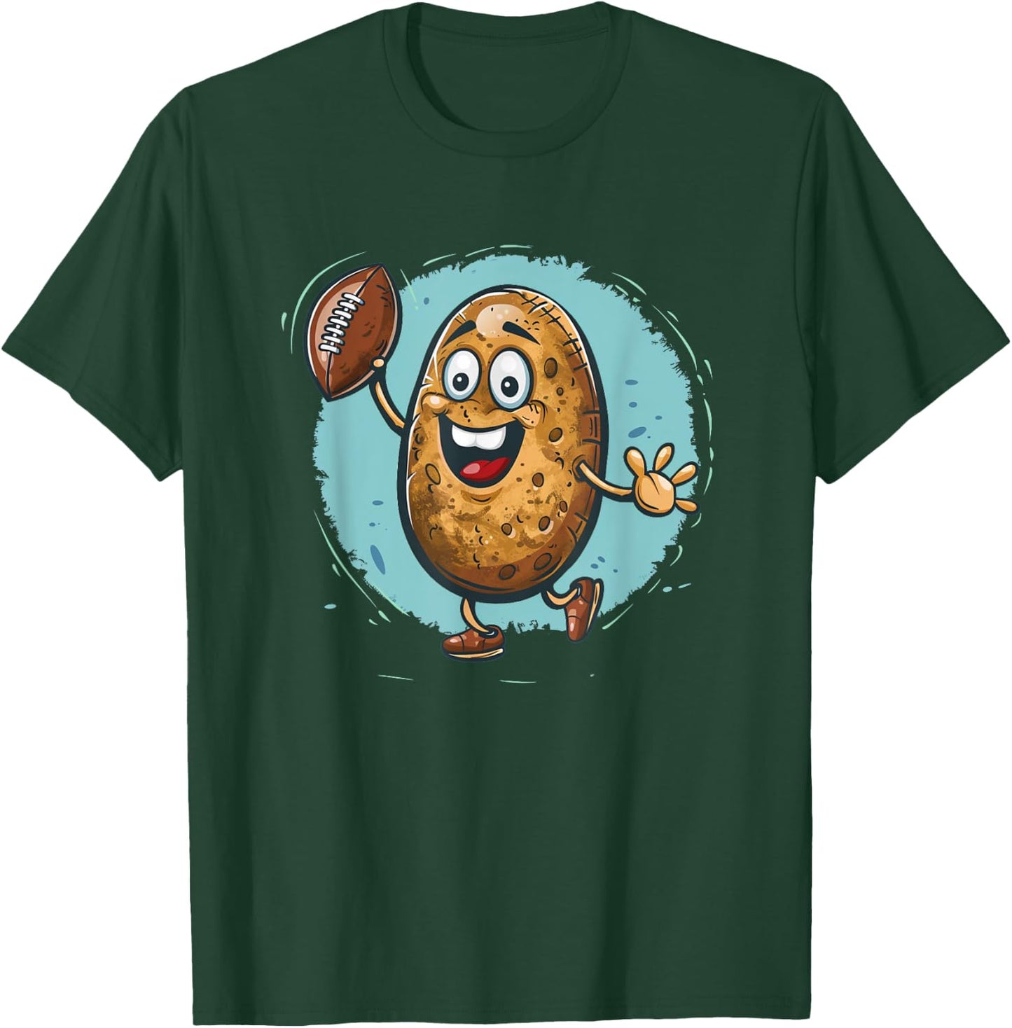 Football potato costume for boys and girls T-Shirt - T-Shirt | Forest