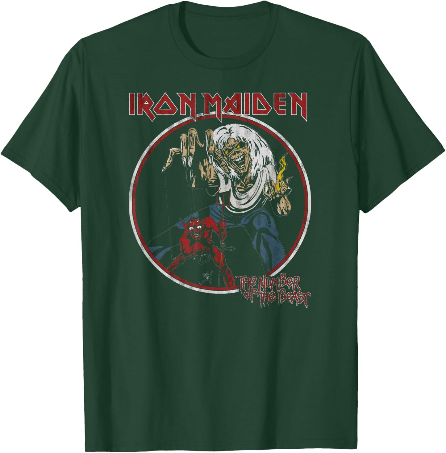 Iron Maiden - Number of the Beast Vintage T-Shirt - T-Shirt | Forest