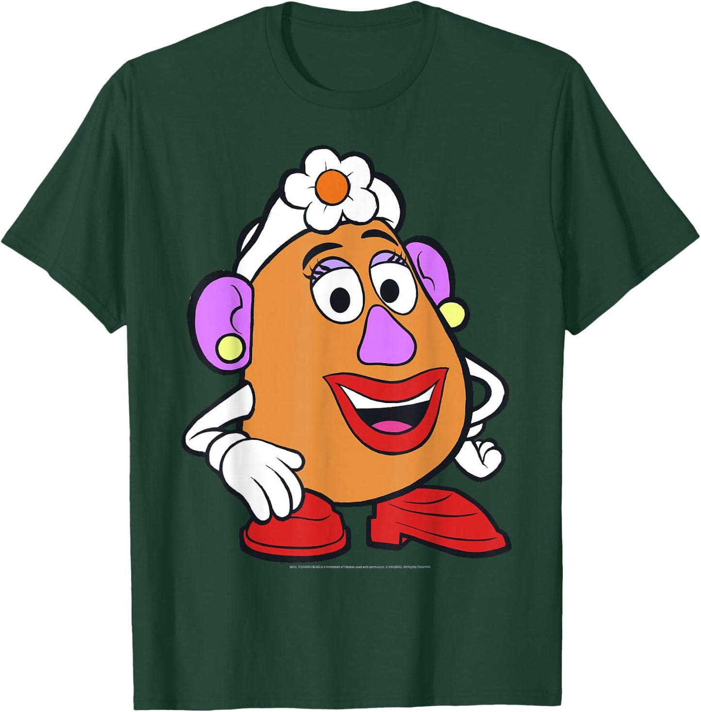 Disney Pixar Toy Story Mrs. Potato Head Big Portrait T-Shirt - T-Shirt | Forest