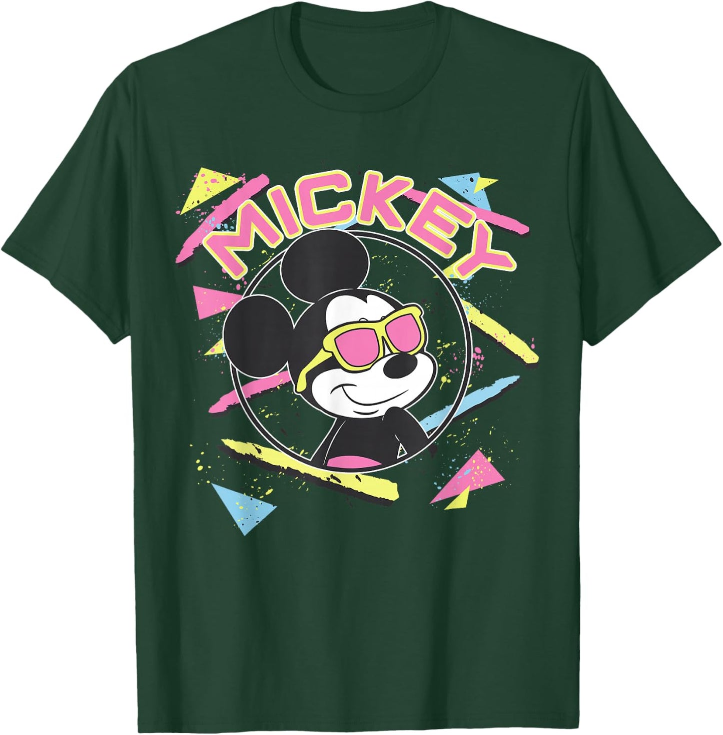 Disney Mickey and Friends Mickey Mouse 90's Portrait T-Shirt - T-Shirt | Forest